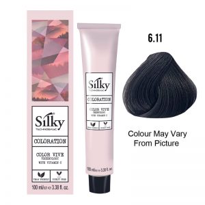 Silky Color 6.11 Dark Intense Ash Blonde 100ml