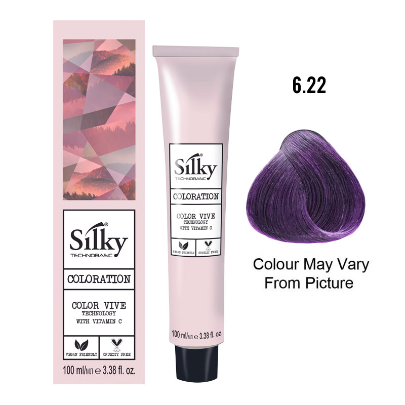 Silky Color 6.22 Dark Bright Violet Blonde 100ml
