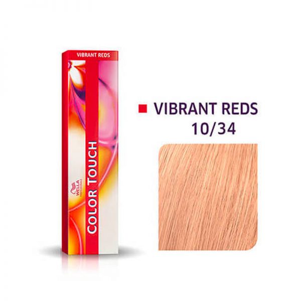 Wella Color Touch Semi-Permanent Cream 10/34 Lightest Blonde Golden Red 60g