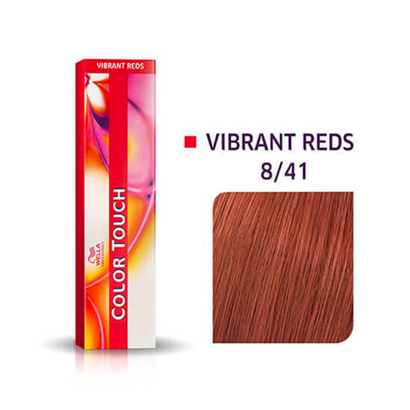 Wella Color Touch Semi-Permanent Cream 8/41 Light Blonde Red Ash 60g