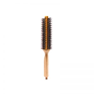Wooden Round Thermal Brush with Nylon Boar Bristle 15mm