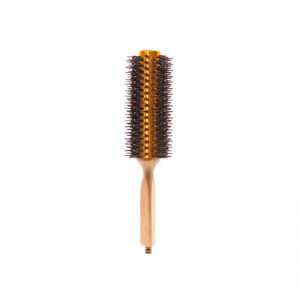 Wooden Round Thermal Brush with Nylon Boar Bristle 25mm