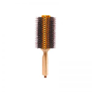 Wooden Round Thermal Brush with Nylon Boar Bristle 40mm
