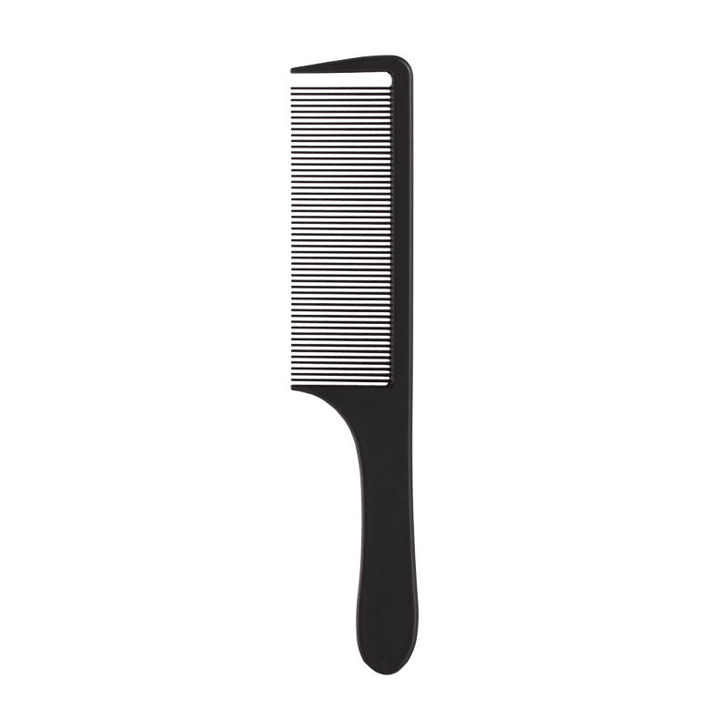 Black Carbon Brushing Comb with Handle