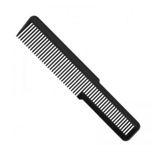 Black Carbon Barber Clipper Comb Large