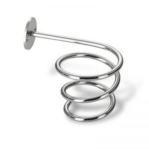 Stainless Steel Spiral Blow Dryer Hair Dryer Holder