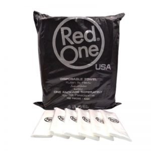 Red One Disposable Towel White 100pcs