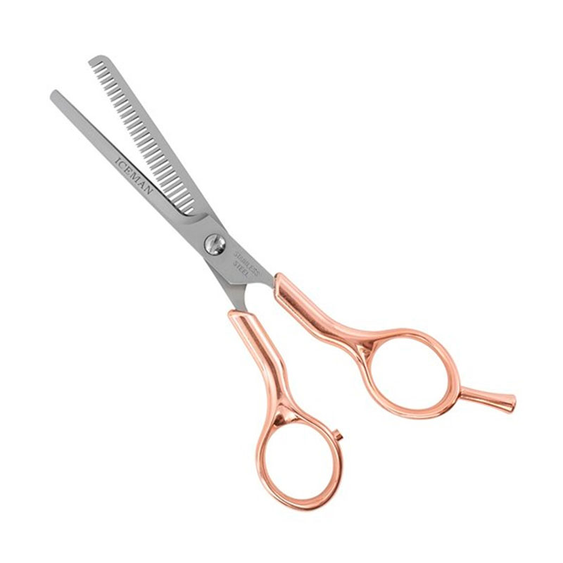 Iceman Professional Thinning Scissors 6" Rose Gold