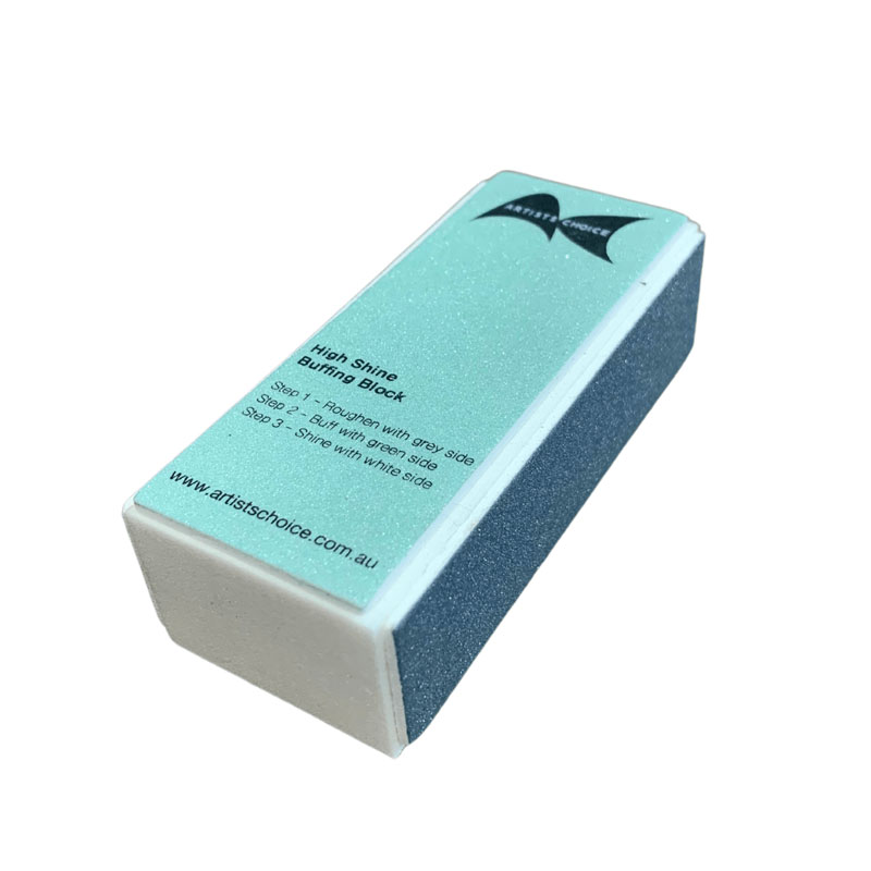 Artists Choice Professional 4 Sided High Shine Buffing Block