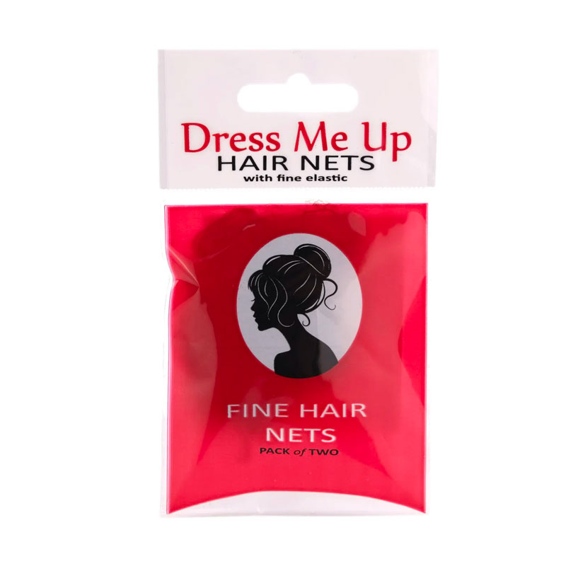 Dress Me Up Fine Hair Net 2pc - Black