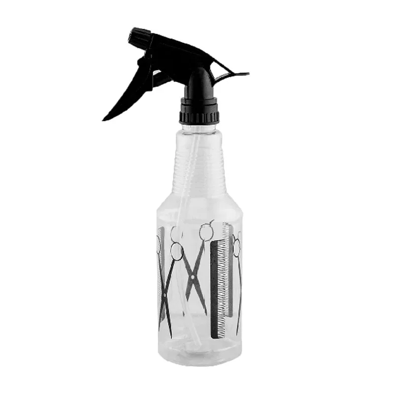 Professional Spray Bottle with Scissor Design Clear