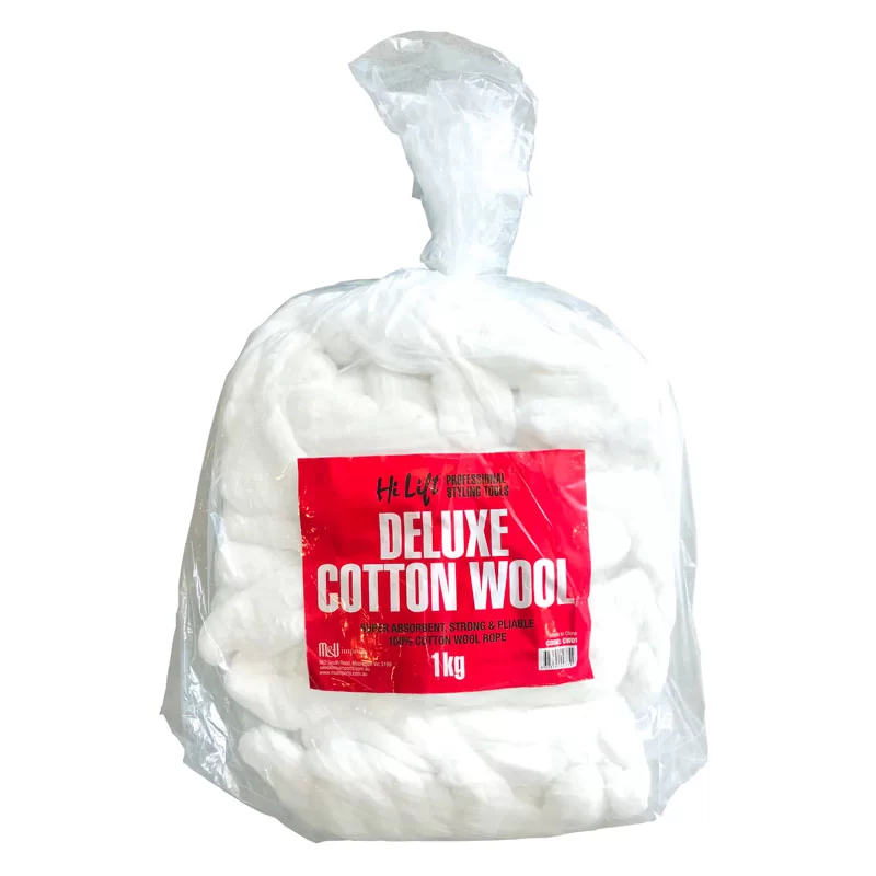 Hi Lift Deluxe Cotton Wool - 1kg