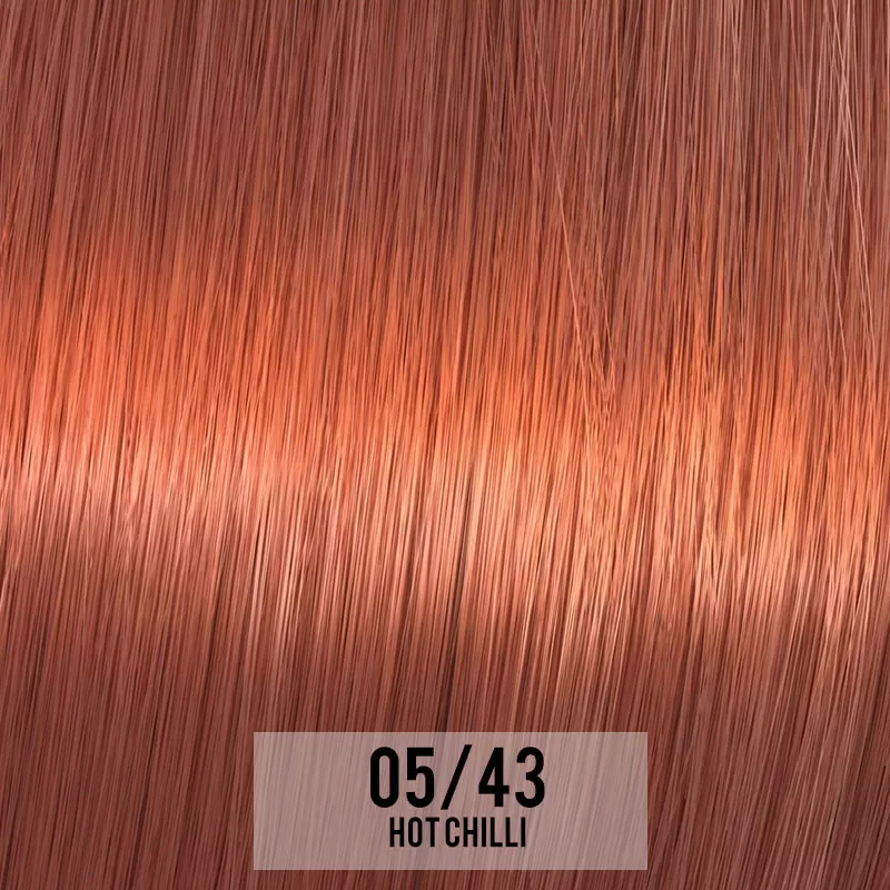 Wella Professionals Shinefinity Zero Lift Glaze Demi-Permanent Hair Colour 60ml Hot Chili 05/43