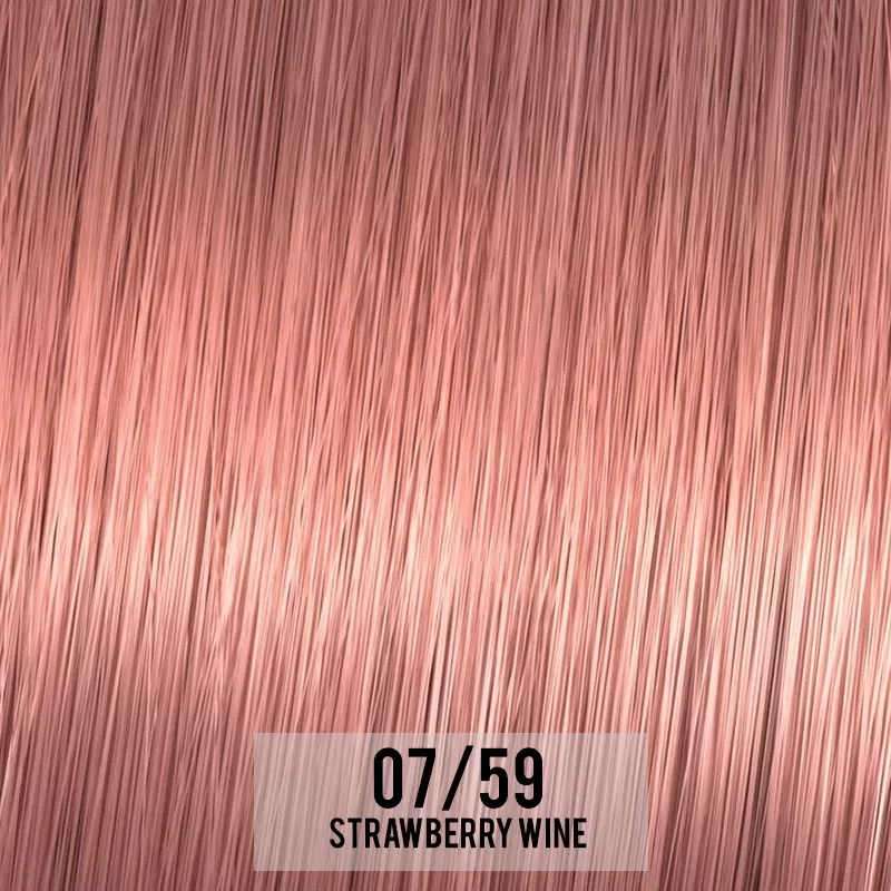 Wella Professionals Shinefinity Zero Lift Glaze Demi-Permanent Hair Colour 60ml Strawberry Wine 07/59