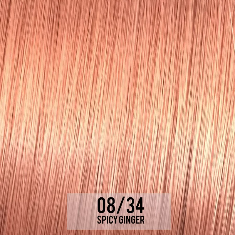 Wella Professionals Shinefinity Zero Lift Glaze Demi-Permanent Hair Colour 60ml Spicy Ginger 08/34