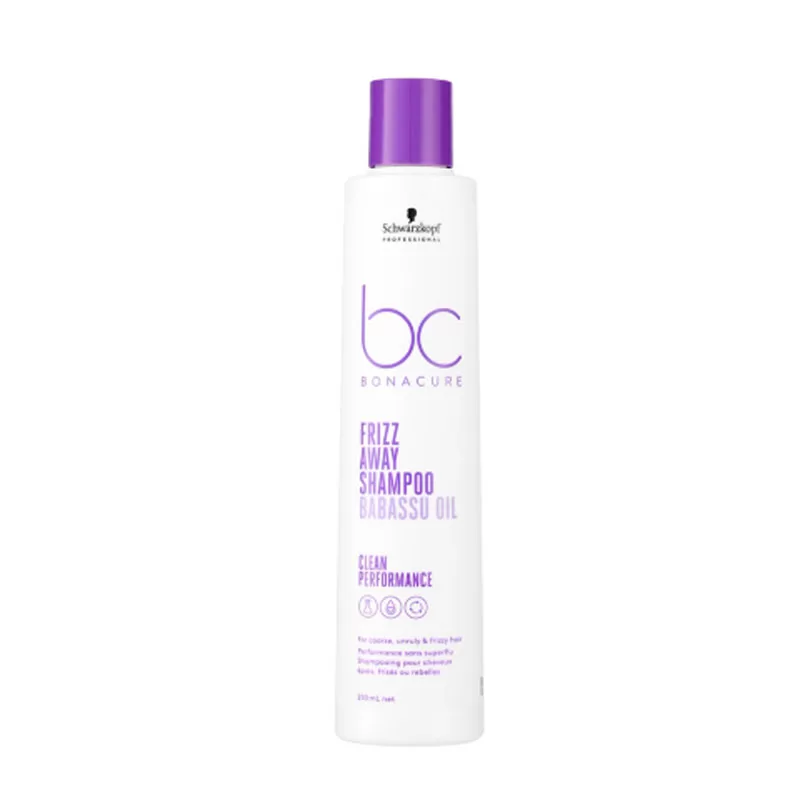 Schwarzkopf BC Bonacure Frizz Away Shampoo for Coarse Unruly & Frizzy Hair 250ml