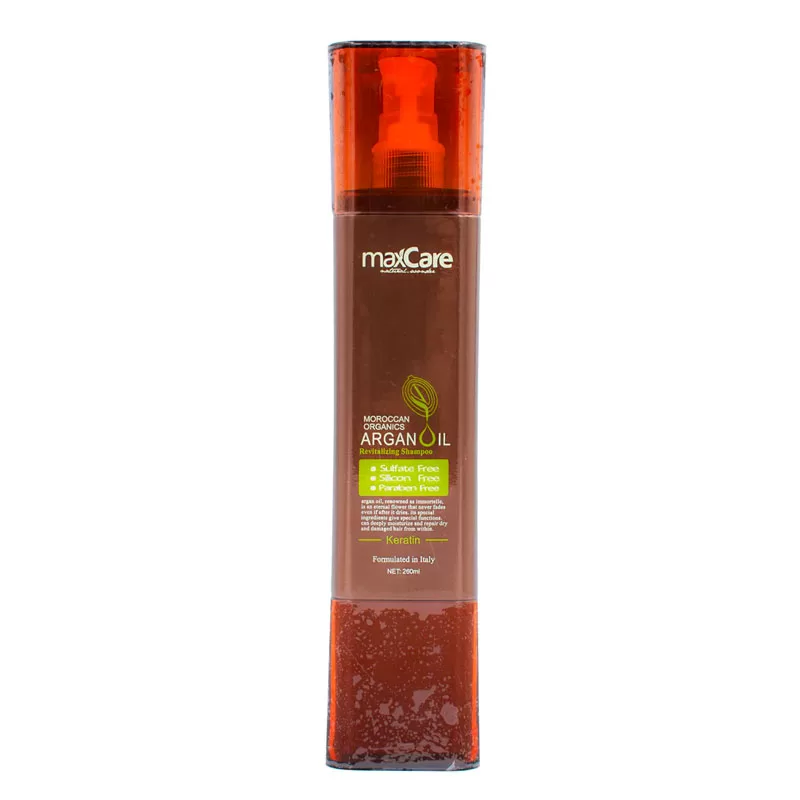 Max Care Argan Oil Revitalising Keratin Shampoo 260ml