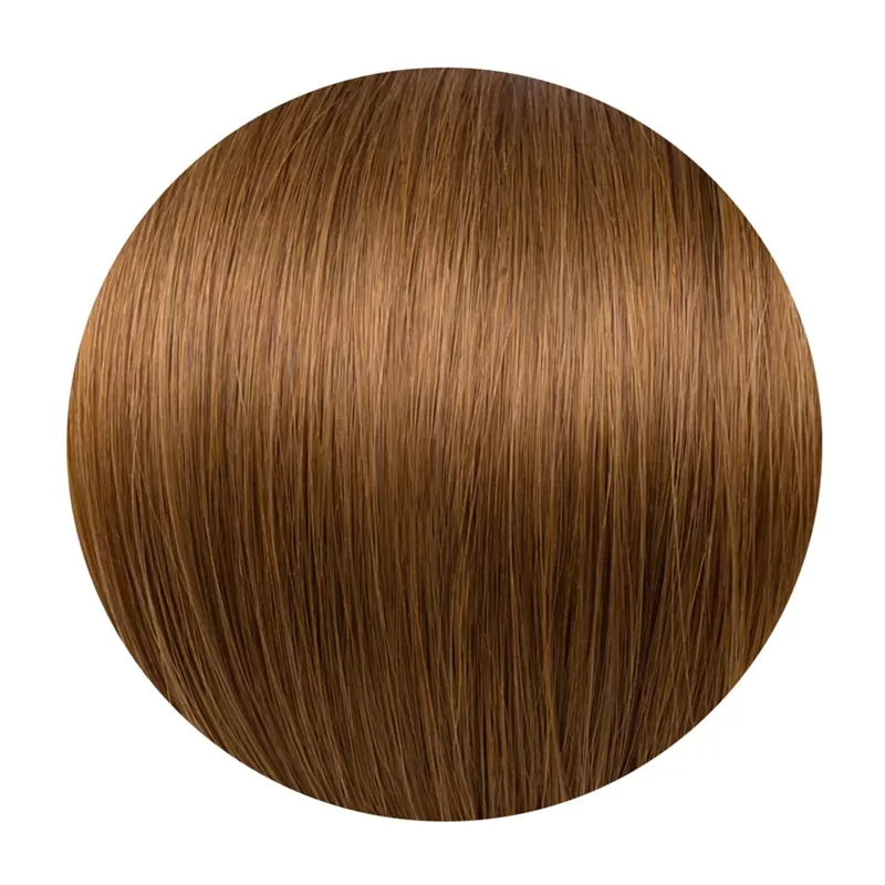 Seamless1 Clip-in Human Hair Extensions 5 Pieces 21.5-22 Inches Caramel