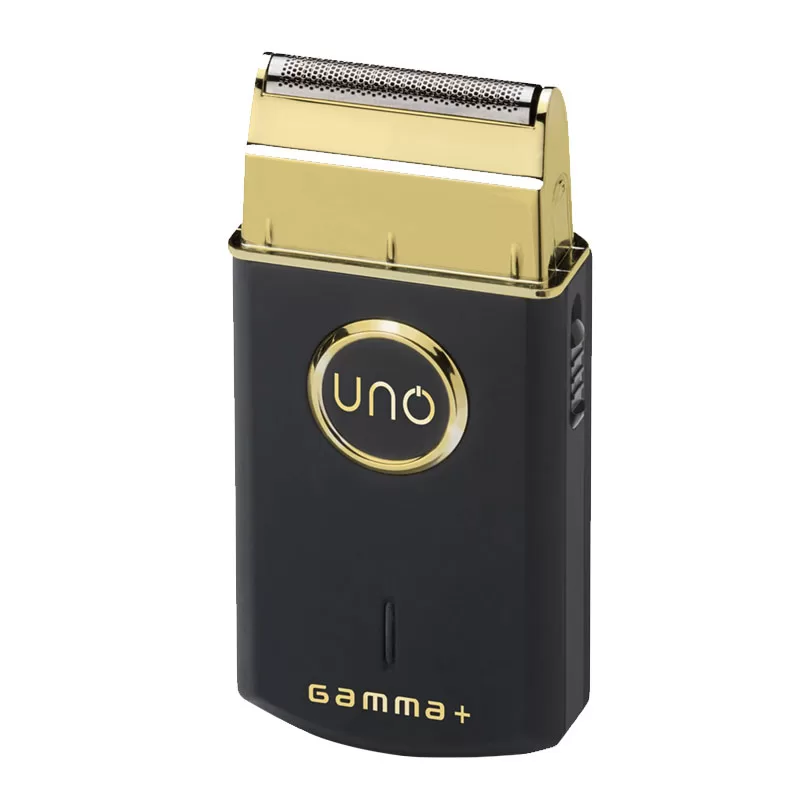 Gamma+ Uno Single Foil Shaver – Black