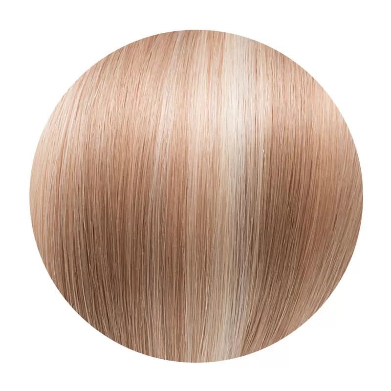 Seamless1 Clip-in Human Hair Extensions 5 Pieces 21.5-22 Inches Milkshake/Cinnamon