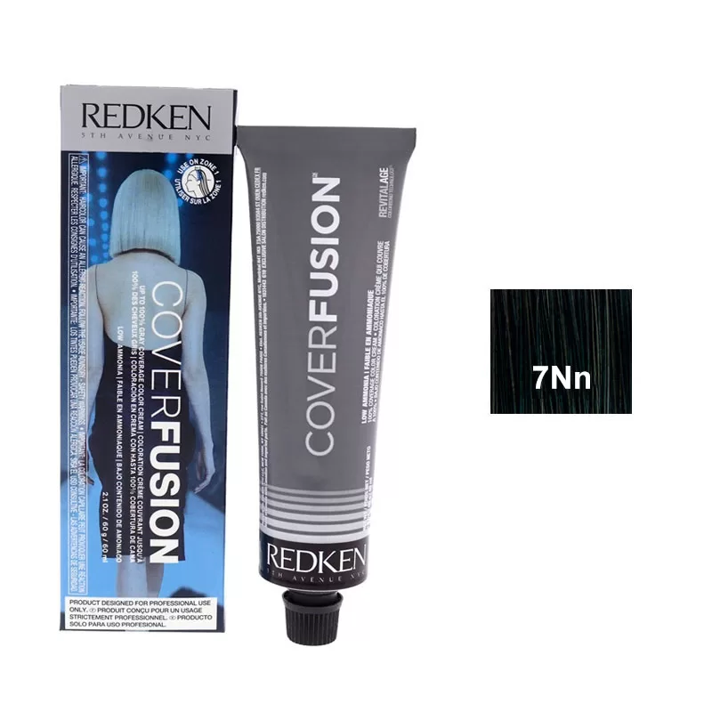 Redken Color Fusion Advanced Performance Colour Cream 7nn Lf Hair And 
