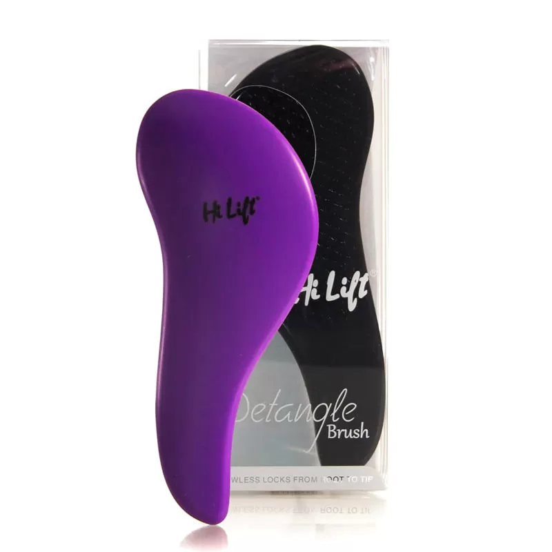 Hi Lift Detangle Hair Brush - Purple