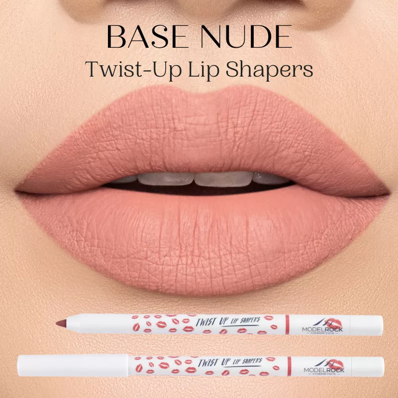 Model Rock Twist Up Lip Shapers - Base Nude