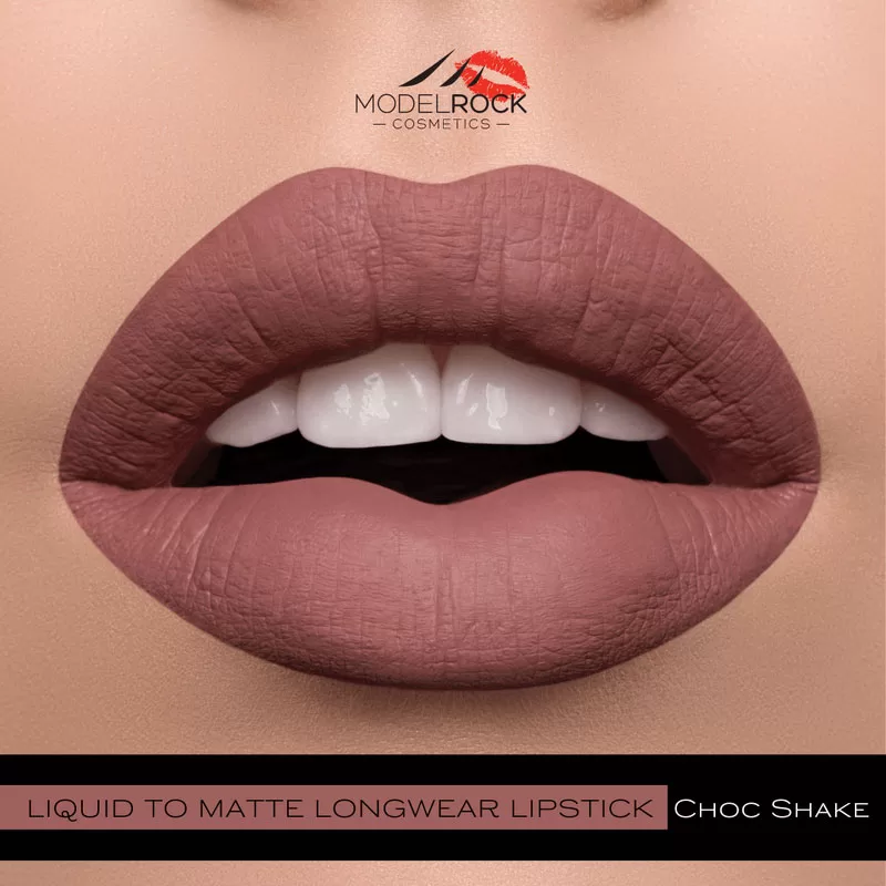 Model Rock Liquid to Matte Lipstick - Choc Shake