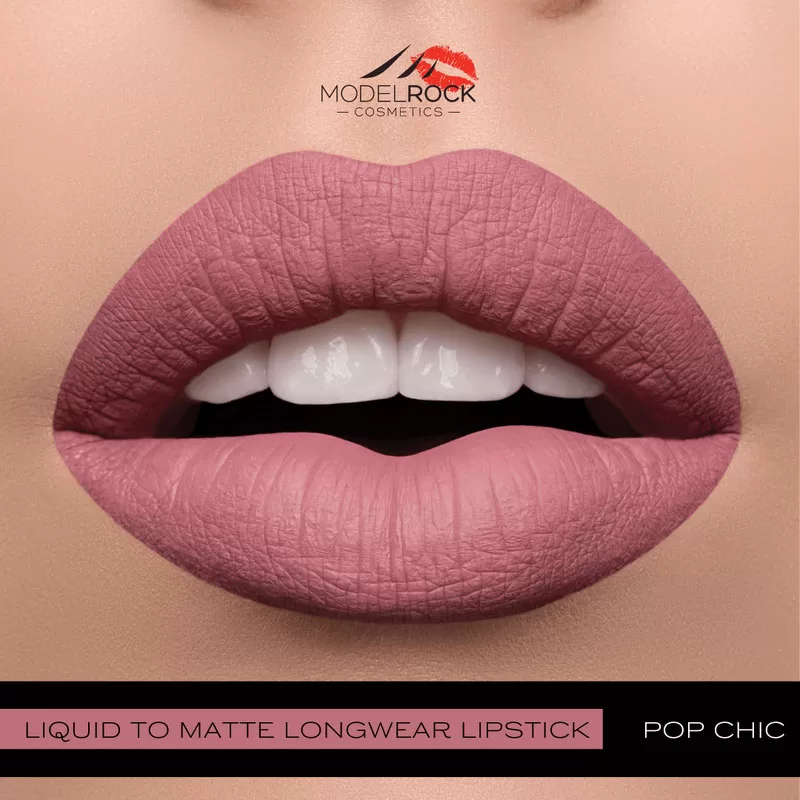 Model Rock Liquid to Matte Lipstick - Pop Chic