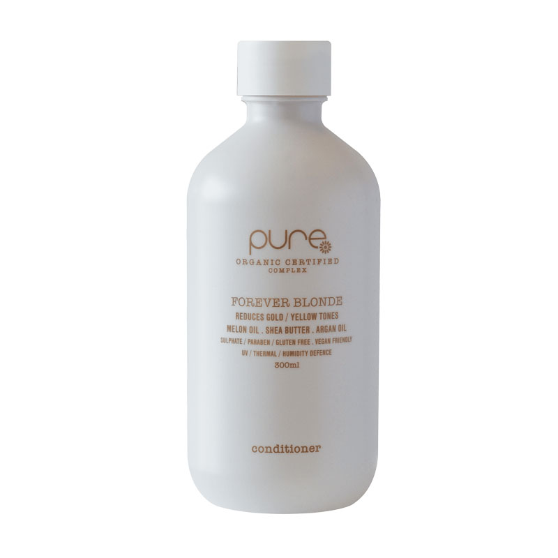 Pure Forever Blonde Reduces Gold Yellow Tones Conditioner 300ml