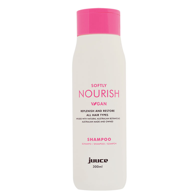 Juuce Softly Nourish Replenish and Restore All Hair Types Shampoo 300ml