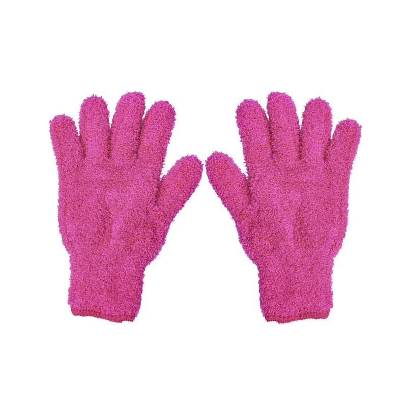 Micro Fibre Blending Hair Colouring Gloves Pair - Pink