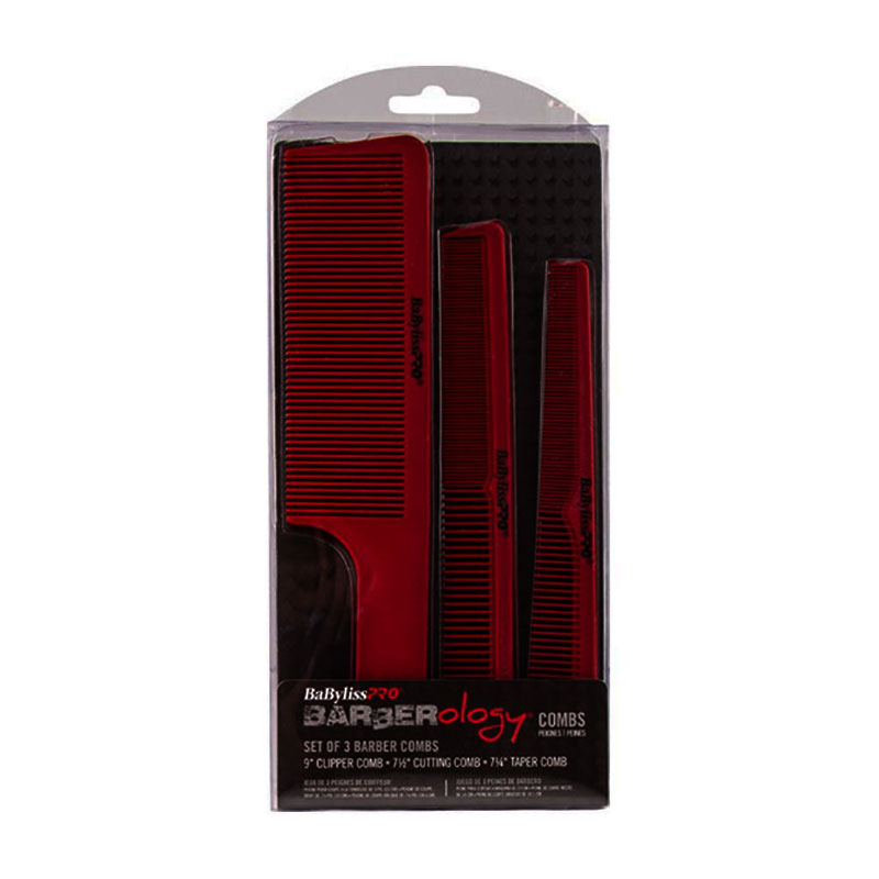 BabylissPro Barberology Comb Set 3pcs