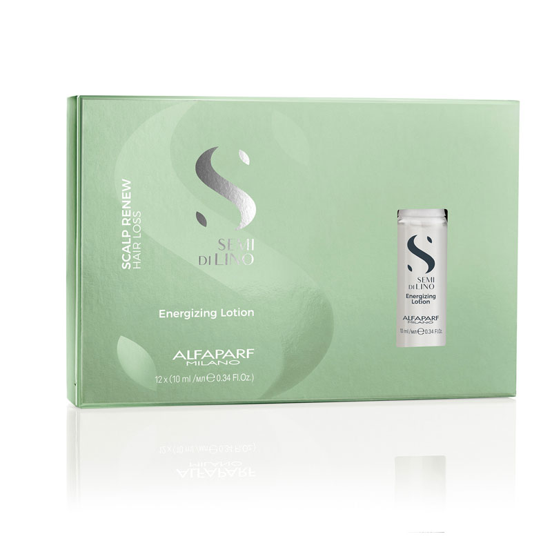 Alfaparf Milano Semi Di Lino Scalp Renew Energizing Lotion 12 X 10ml