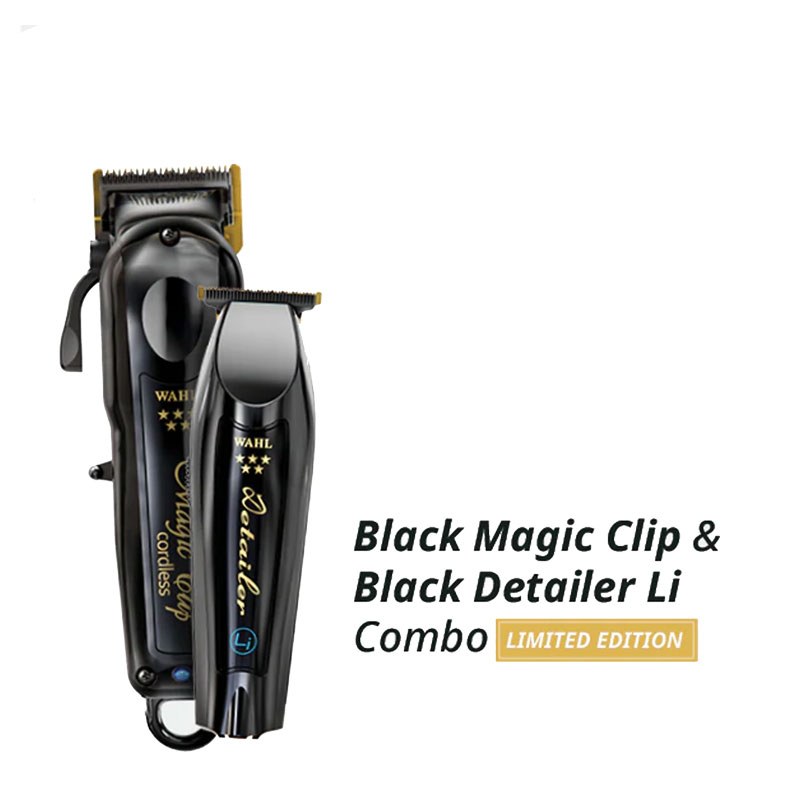 ** Limited Edition** Wahl Magic Clip & Detailer Li Combo Black