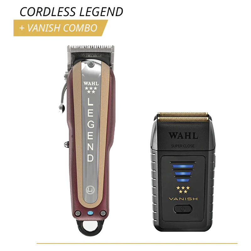 Wahl Gold Magic Clipper & Gold Detailer Li Trimmer Combo