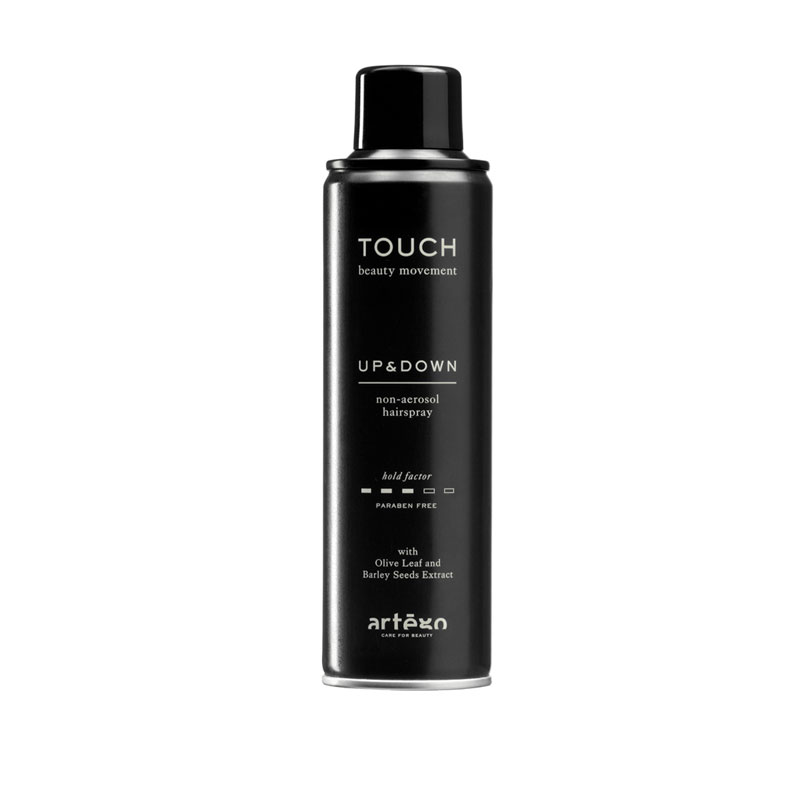 Artègo TOUCH UP & DOWN 250ML- MEDIUM NO-GAS HAIRPSRAY