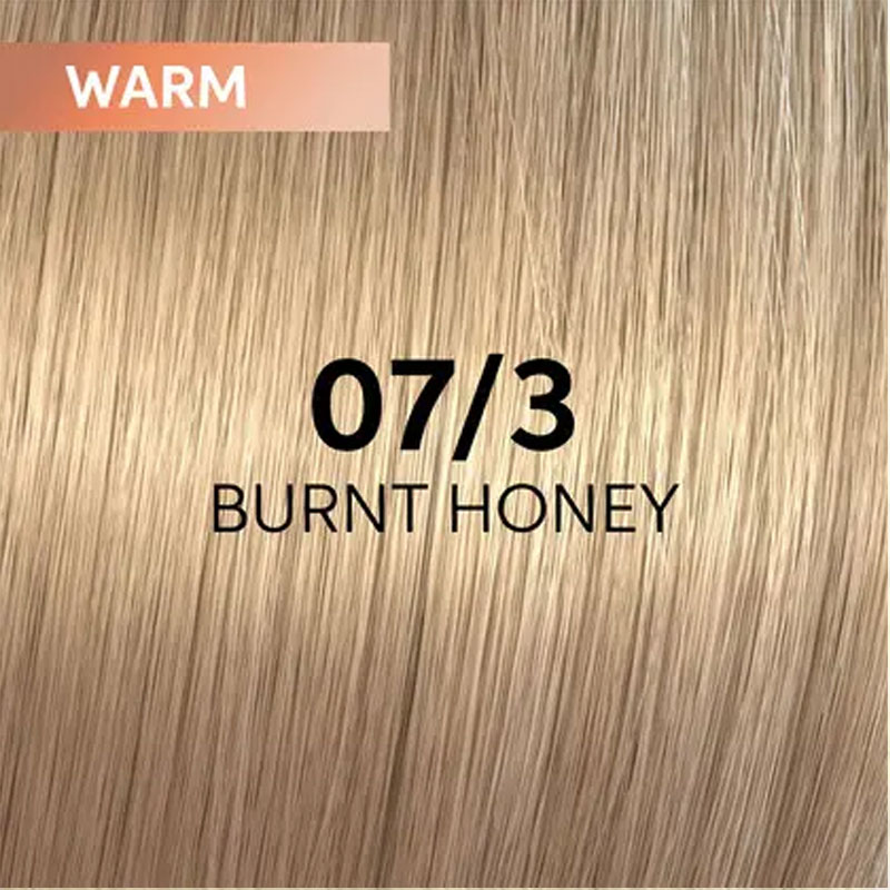 Wella Professionals Shinefinity Zero Lift Glaze Demi-Permanent Hair Colour 60ml 07/3 Burnt Honey