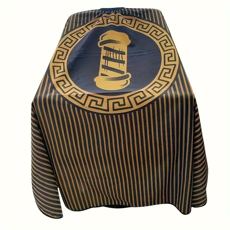 Barber Cape Vintage Stripe