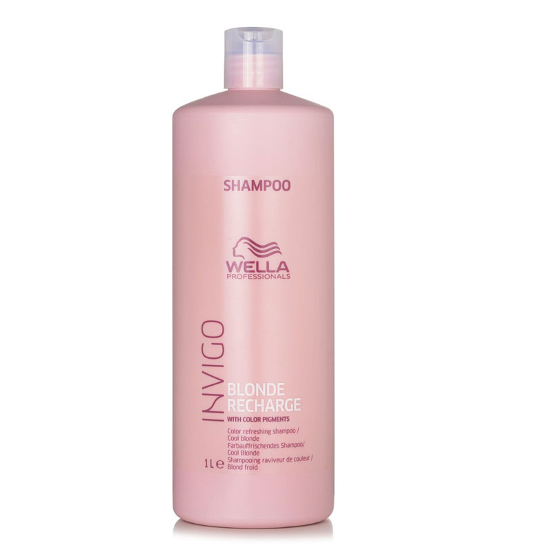 WellaProfessionals Invigo Blonde Recharge Shampoo Blonde Hair 1000ml